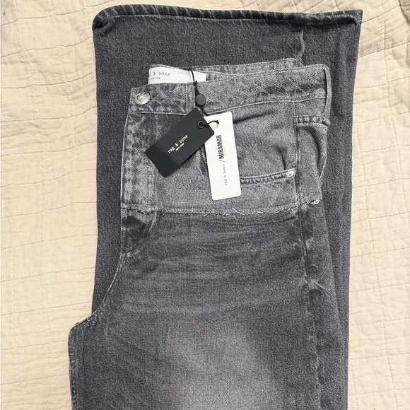 Rag and Bone Miramar Black Wide pants new with tags